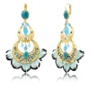 Alizia sleeper earrings - blue