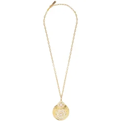 Angelique delicate long necklace - white