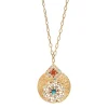 Angelique long necklace - multicoloured