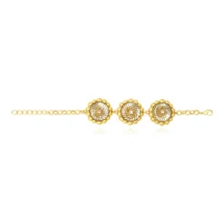 Angèle adjustable chain bracelet - gold