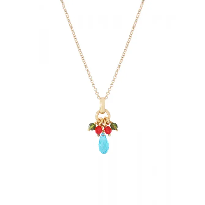 Annella fine pendant necklace - multicolor
