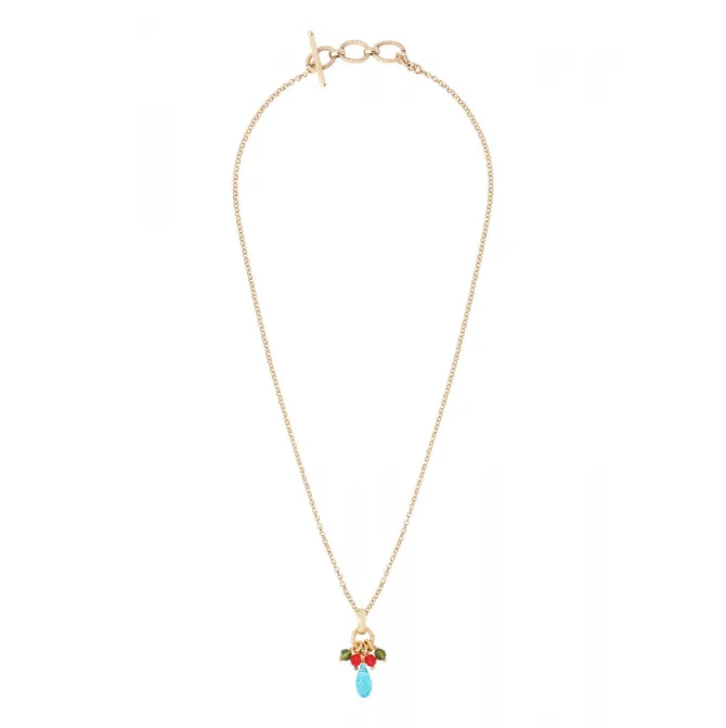 Annella fine pendant necklace - multicolor