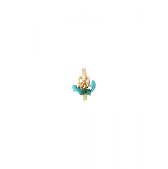 Annella fine pendant necklace - green