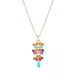 Annella pendant necklace - multicolor