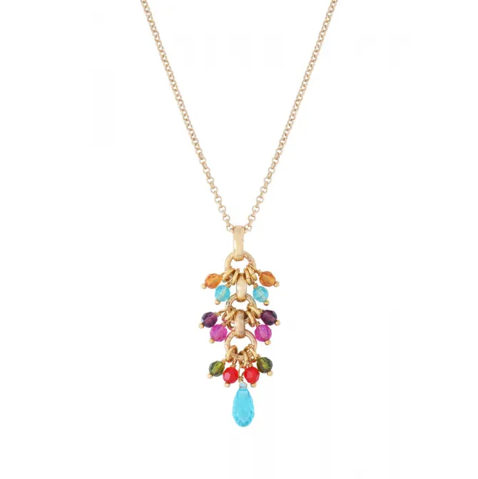 Annella pendant necklace - multicolor