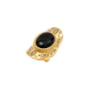 Arizona Dream Adjustable Wide Ring - Black