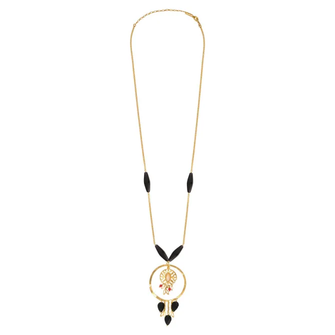 Arizona Dream long necklace - black