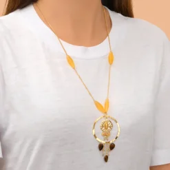 Arizona Dream long necklace - gold