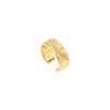 Ashanti adjustable ring – gold