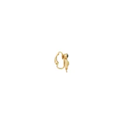 Atria clip-on earrings - tortoiseshell