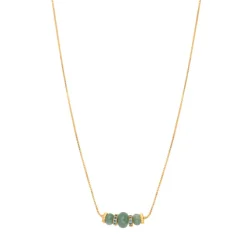Avola pendant necklace - blue