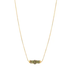 Avola pendant necklace - green