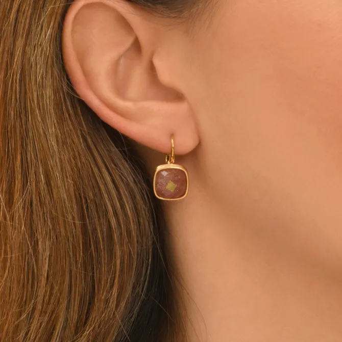 Babylon sleeper earrings - roses