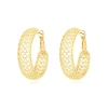 Betty hoop earrings - gold