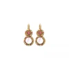 Claudia sleeper earrings - white