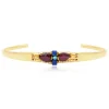 Dakota Adjustable Bangle Bracelet - Multicolored