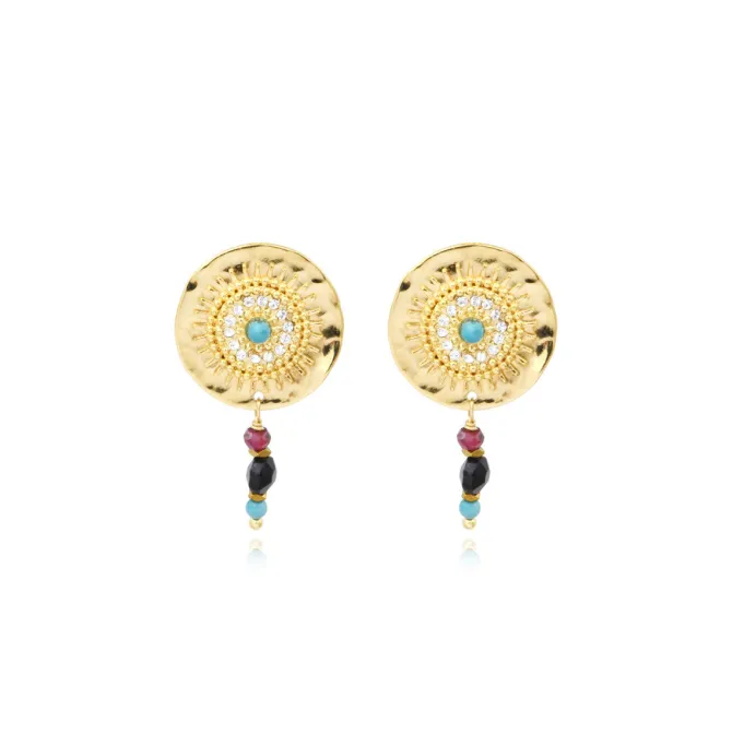 Dakota Delicate Earrings - Multicolored