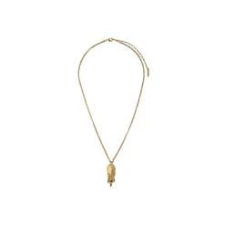 Delicate Toi&Moi pendant necklace - gold