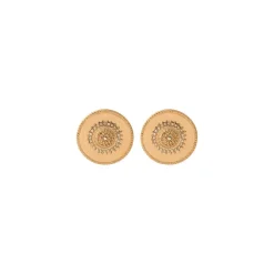 Farah clip-on earrings - gold