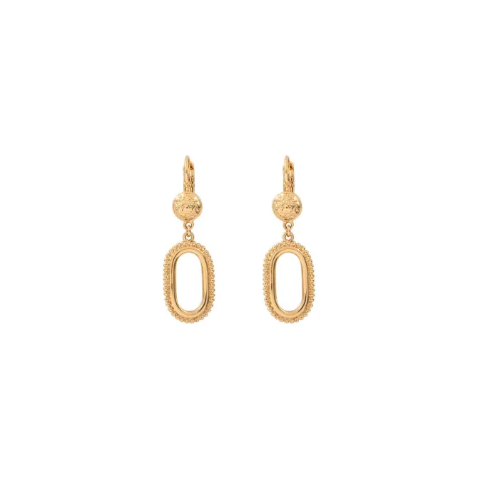 Farah hoop earrings - gold