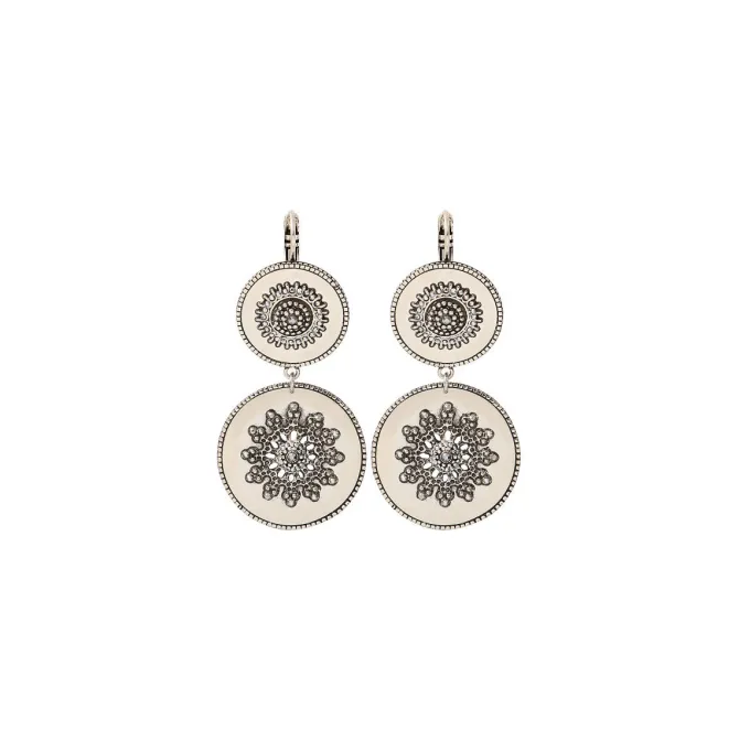 Farah sleeper earrings - silver