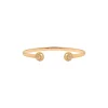 Farah thin bangle bracelet - gold