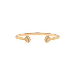 Farah thin bangle bracelet - gold