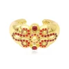 Gloria cuff bracelet - red