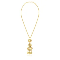 Gloria pendant necklace - gold