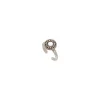 Hawaii adjustable thin ring - white mother-of-pearl