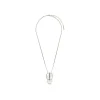 Hawaiian pendant necklace - white mother-of-pearl