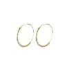 Iancura hoop earrings - blue