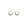 Iancura hoop earrings - gold