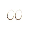Iancura hoop earrings - multicolored