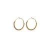 Iancura hoop earrings - pearl