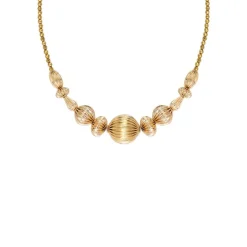 Inti adjustable short necklace - gold