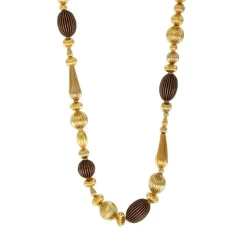Inti long necklace - gold