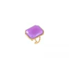 Louise adjustable ring - pink