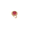 Louise cabochon ring - red