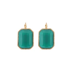 Louise sleeper earrings - turquoise