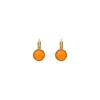 Louise sleeper earrings - orange