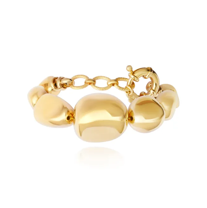 Loulou adjustable bracelet - gold
