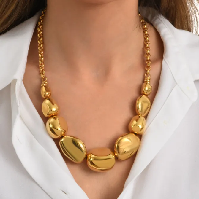 Loulou adjustable necklace - gold