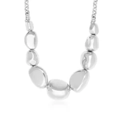 Loulou adjustable necklace - silver