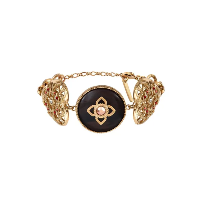 Lucky Heart Bracelet - Red