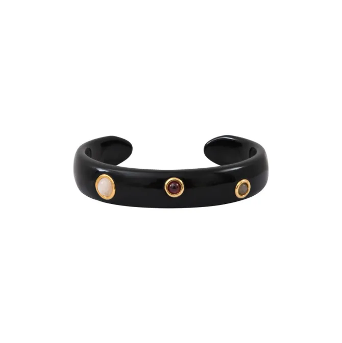 Masseria bangle bracelet - black