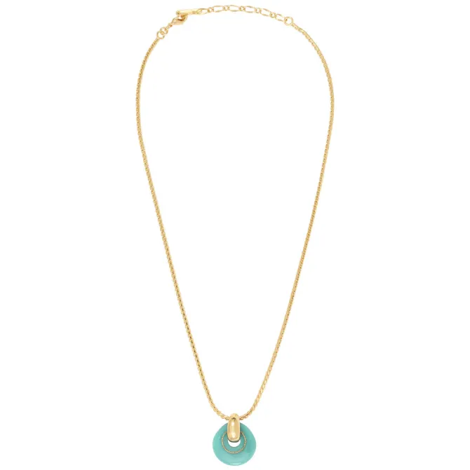 Masseria pendant necklace - turquoise