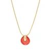 Masseria pendant necklace - coral