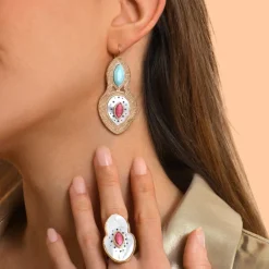 Mindoro ring - white mother-of-pearl