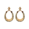 Ninon clip-on earrings - mother-of-pearl